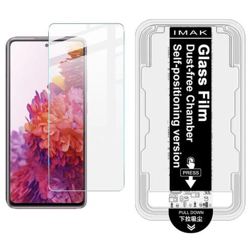 Para Samsung Galaxy S20 FE 4G/5G imak Localizador de cámara libre de polvo Serie H Película de vidrio templado