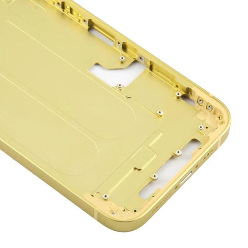 Bezel Plate of the Central Frame Apple iPhone 14 (Yellow)