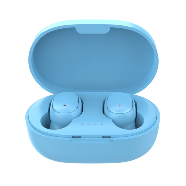 Auricular Inalámbrico Bluetooth A6S Resistente Al Agua Ipx4 Con Estuche De Carga (Azul)