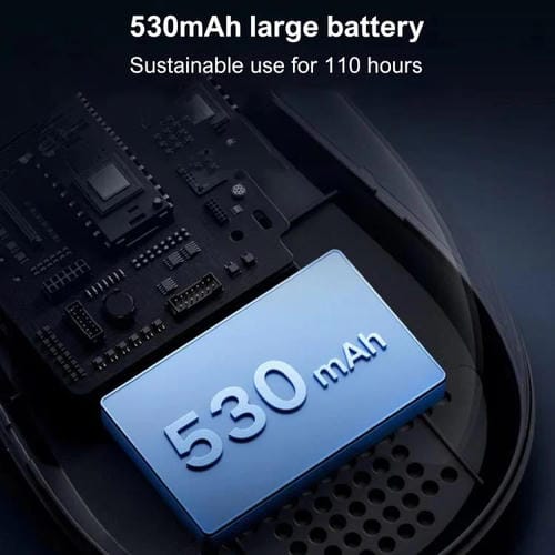 Ratón para Juegos Xiaomi Mouse X1 Inalámbrico y con Cable 2,4 G TTC Microinterruptores 8000 Hz 26000 DPI (Negro)