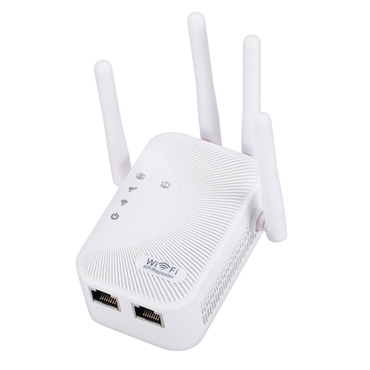 Enrutador Inalámbrico WIFI SM-010 300 M Cuatro Antenas (Enchufe de la UE)