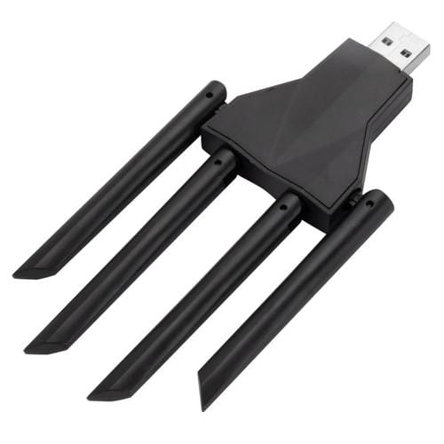 Tarjeta de Red Inalámbrica 5G USB Banda Dual Gigabit Receptor WIFI 1300 Mbps