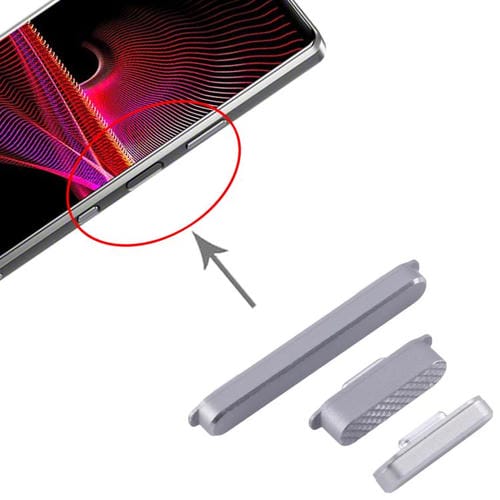 Power Button and Volume Control Original Sony Xperia 1 III (Gray)