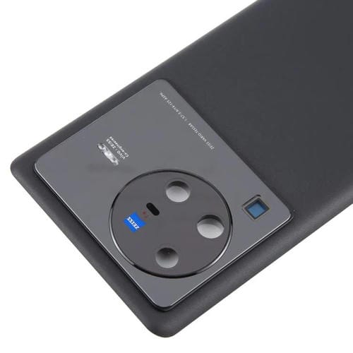 Tapa Trasera de Batería y Lente de Cámara para Vivo X80 Pro (Negra)