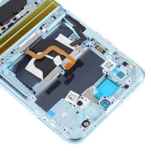 Pantalla Completa Original con Marco para Motorola Razr 40 Ultra XT2321-3 XT2321-1 XT2321-2 (Azul)