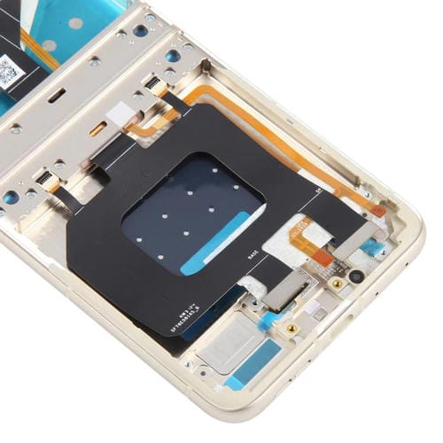 Schermo Intero Originale con Cornice per Motorola Razr 50 (Arancione)