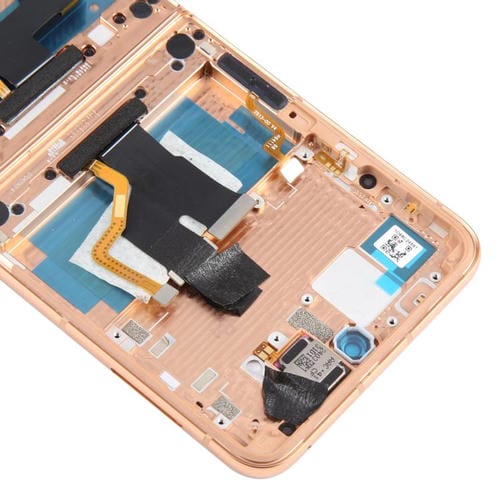 Écran Complet Original avec Cadre pour Motorola Razr 50 Ultra (Doré)