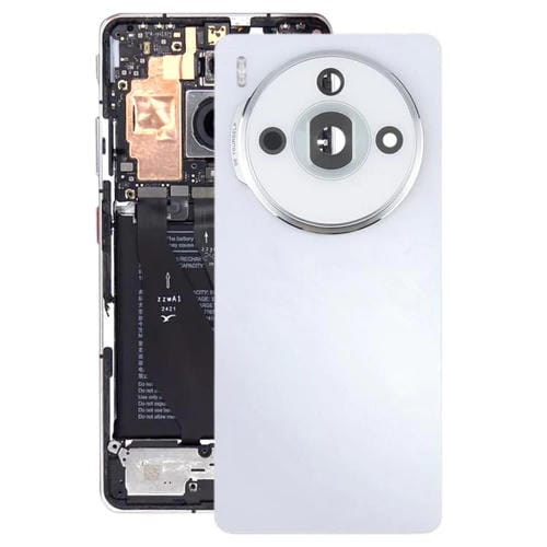 Dos de couvercle de batterie en verre d'origine pour ZTE Nubia Z60S Pro avec couvercle pour objectif de caméra