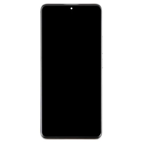 Vollbild-AMOLED-Originalbildschirm für Xiaomi Poco X7 5G mit Rahmen (Silber)