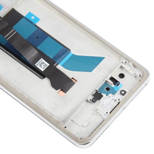 Vollbild-AMOLED-Originalbildschirm für Xiaomi Poco X7 5G mit Rahmen (Silber)