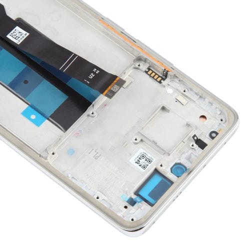 Vollbild-AMOLED-Originalbildschirm für Xiaomi Poco X7 5G mit Rahmen (Silber)