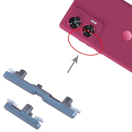 Power Button and Volume Motorola Edge 50 Fusion (Blue)