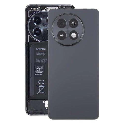 Tapa Trasera Batería Vidrio OnePlus 13R CPH2645 CPH2691 CPH2647 (Gris Mate)