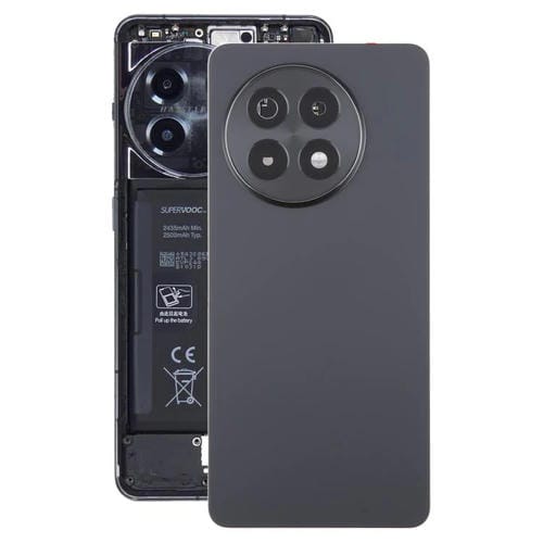 Tapa Trasera Batería Vidrio OnePlus Ace 5 5G con Lente Cámara (Gris Mate)