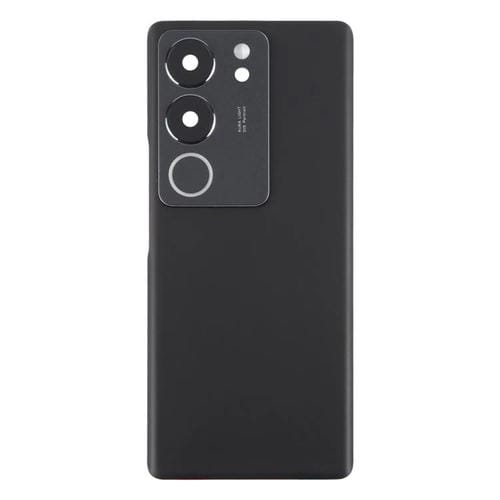 Coque arrière de batterie Vivo S17 Pro 5G V2284A avec objectif de caméra (noir)