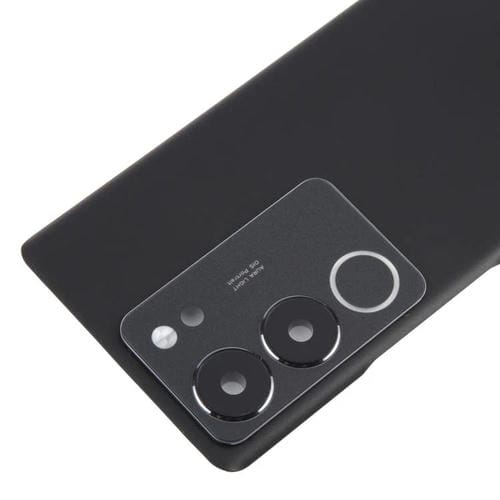 Coque arrière de batterie Vivo S17 Pro 5G V2284A avec objectif de caméra (noir)