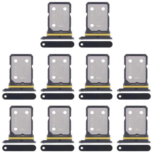 Tabuleiro do cartão SIM Realme GT Neo 3 preto (10 unidades)