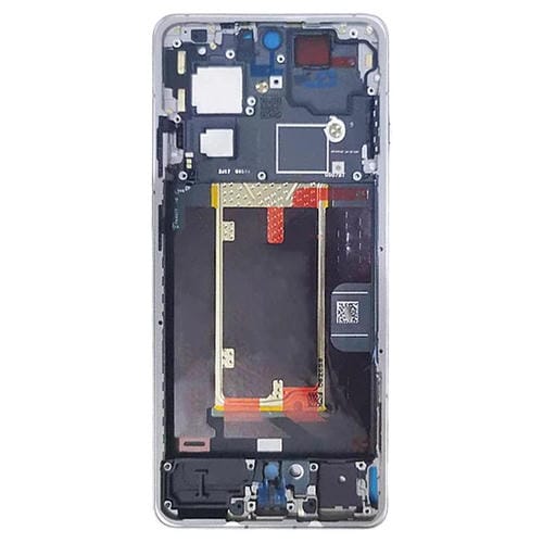 Placa de Bisel Marco Central OnePlus Ace 5 (Plateada)