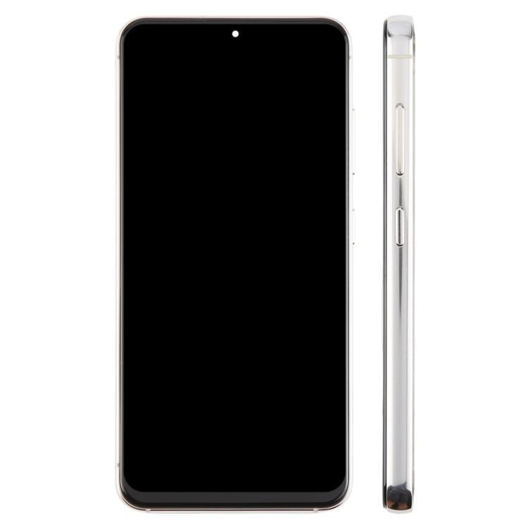 Pantalla LCD TFT de 5,96 pulgadas para Samsung Galaxy S23 SM-S911B, versión UE, digitalizador completo con marco, sin identificación de huellas dactilares (plateado)