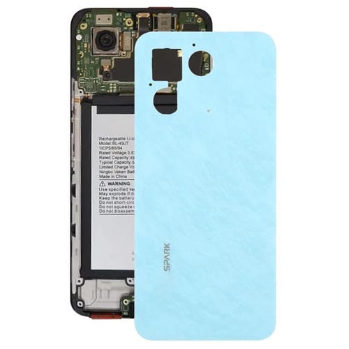 Carcasa trasera original para Tecno Spark 30 5G KL8 (azul)