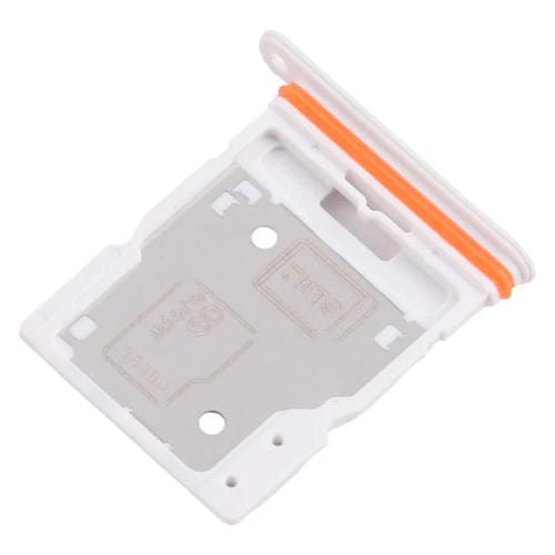 Bandeja para tarjeta SIM + bandeja para tarjeta SIM/tarjeta micro SD para CMF Phone 2 Pro (blanco)
