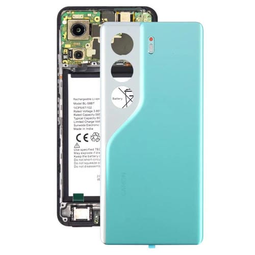 Carcasa trasera original para Tecno Camon 40 Pro 5G CM7 (verde)
