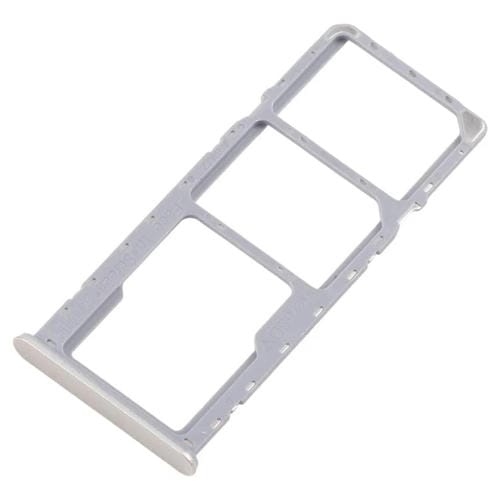 Bandejas para tarjeta SIM original Realme C63 5G RMX3950 (10 unidades) + bandeja para tarjeta SIM + bandeja para tarjeta Micro SD (dorada)