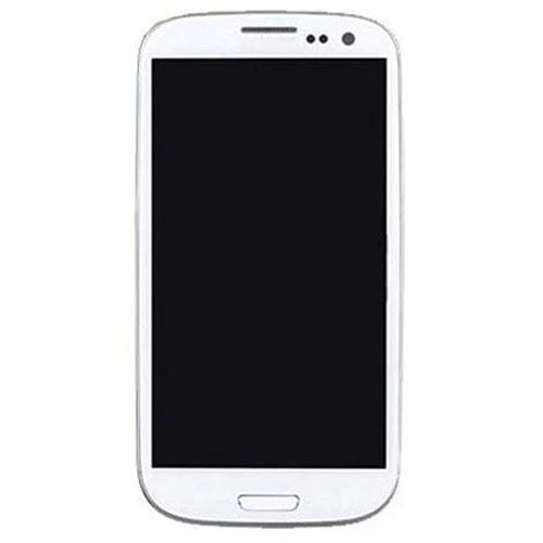 Pantalla Completa Original Super AMOLED Samsung Galaxy S3 i9300 con Marco (Blanco)