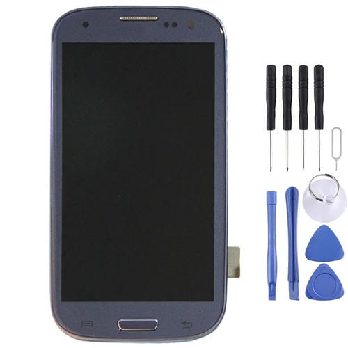 Pantalla Completa con Marco Samsung Galaxy S3 LTE i9305 (Azul)