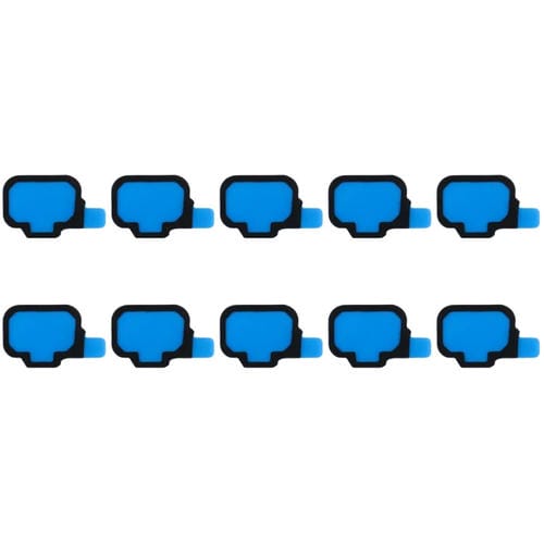 Adesivo Scanner de Impressão Digital Samsung Galaxy S8 (G950) S8+ (G955) 10pcs