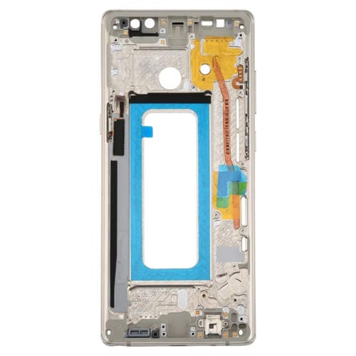 Frente do invólucro LCD Samsung Galaxy Note 8 N950 Moldura Moldura Placa (Ouro)
