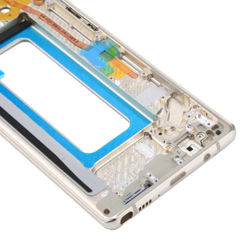 Frente do invólucro LCD Samsung Galaxy Note 8 N950 Moldura Moldura Placa (Ouro)