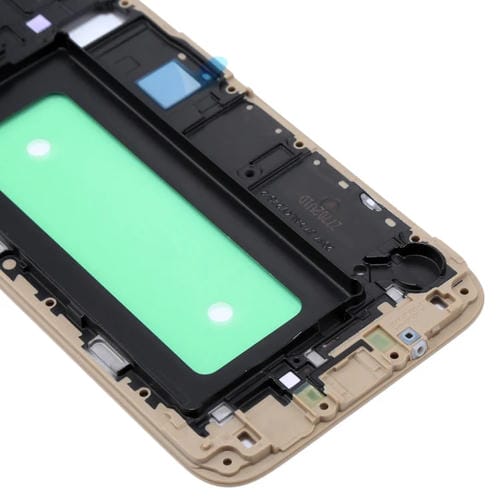 Carcasa Frontal Marco LCD Samsung Galaxy J730 Placa de Bisel (Oro)