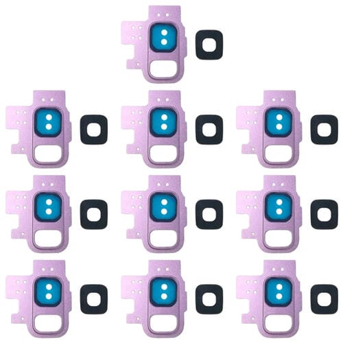 Cubierta de Lente de Cámara Samsung Galaxy S9 / G9600 (Púrpura) - Paquete de (10 Piezas)