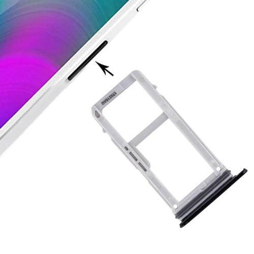 Tabuleiro de Cartão SIM Samsung Galaxy A3 A320 + Micro SD (Preto)