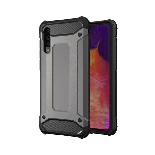 Estuche combinado Magic Armor TPU + PC para Galaxy A50 (gris)