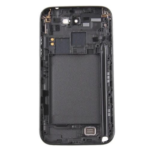 Lunette et couvercle arrière Samsung Galaxy Note 2 N7100 (Noir) Batterie