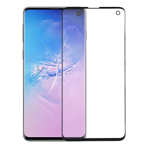 Outer Glass Lens Samsung Galaxy S10 Front Screen (Black)
