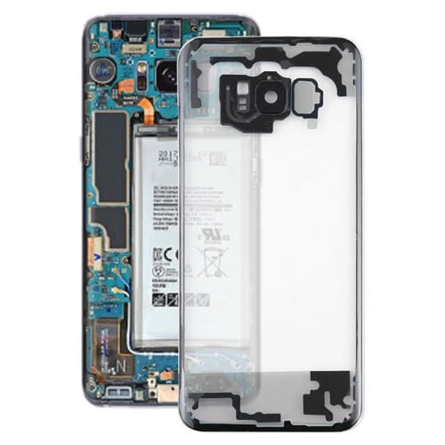 Tapa Trasera Samsung Galaxy S8+ con Lente de Cámara (Transparente)
