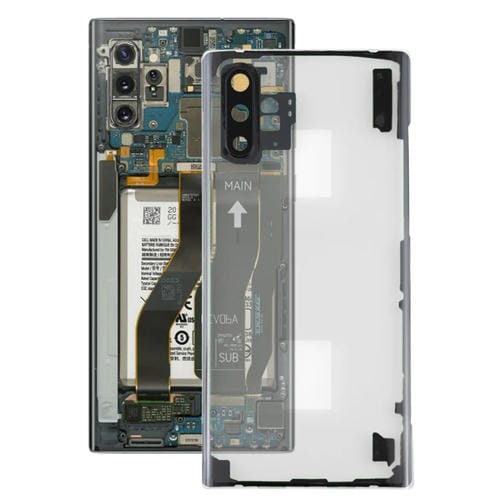 Back Battery Cover Samsung Galaxy Note 10+ N975/N9750 with Camera Lens (Transparent)