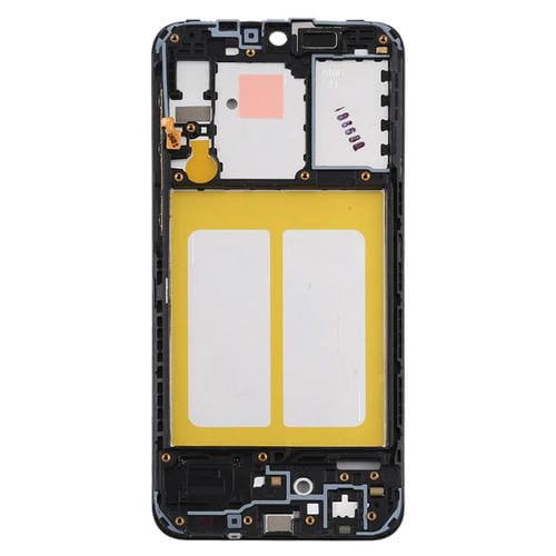 Carcasa Frontal LCD Marco Bisel Placa Samsung Galaxy A10e (Negro)
