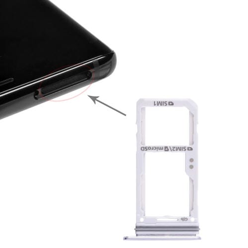 SIM-Karten- und Micro-SD-Kartenfach Samsung Galaxy Note 8 (Grau)