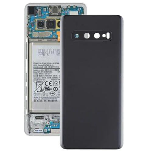 Back Cover of Battery Samsung Galaxy S10 with Camera Lens (Black)