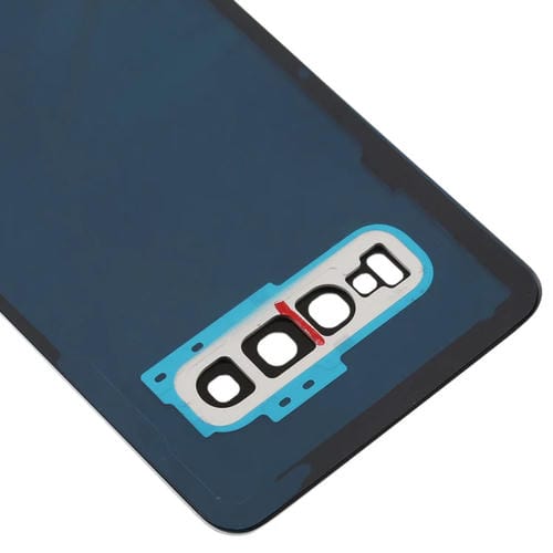 Tapa Trasera de Batería Samsung Galaxy S10 de Lente de Cámara (Blanco)