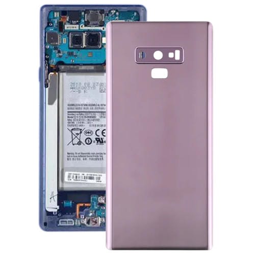 RĂŒckseite der Batterieabdeckung Samsung Galaxy Note 9 mit Kamerlinse (Lila)