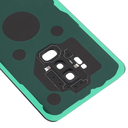 Couvercle arrière de batterie Samsung Galaxy S9+ avec objectif d'appareil photo (Noir)