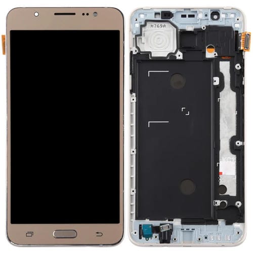 Schermo TFT LCD Samsung Galaxy J7 J710F con Cornice (Oro)