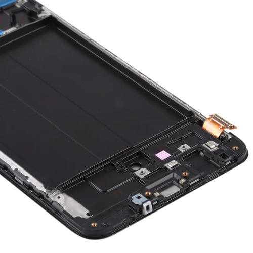 Écran TFT LCD Samsung Galaxy A70 avec Cadre (Noir) - Non Compatible avec Empreintes