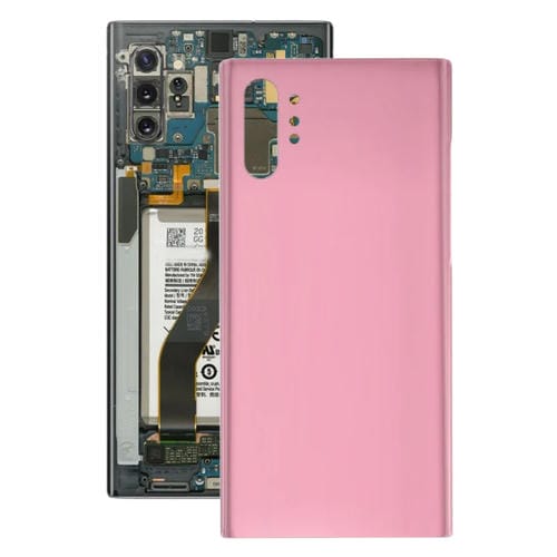 Rückseite der Batterieabdeckung Samsung Galaxy Note 10+ (Rosa) Perfekte Passform