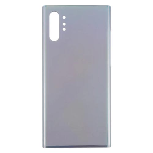 Rückseite der Batterieabdeckung Samsung Galaxy Note 10+ (Silber) Rückabdeckung